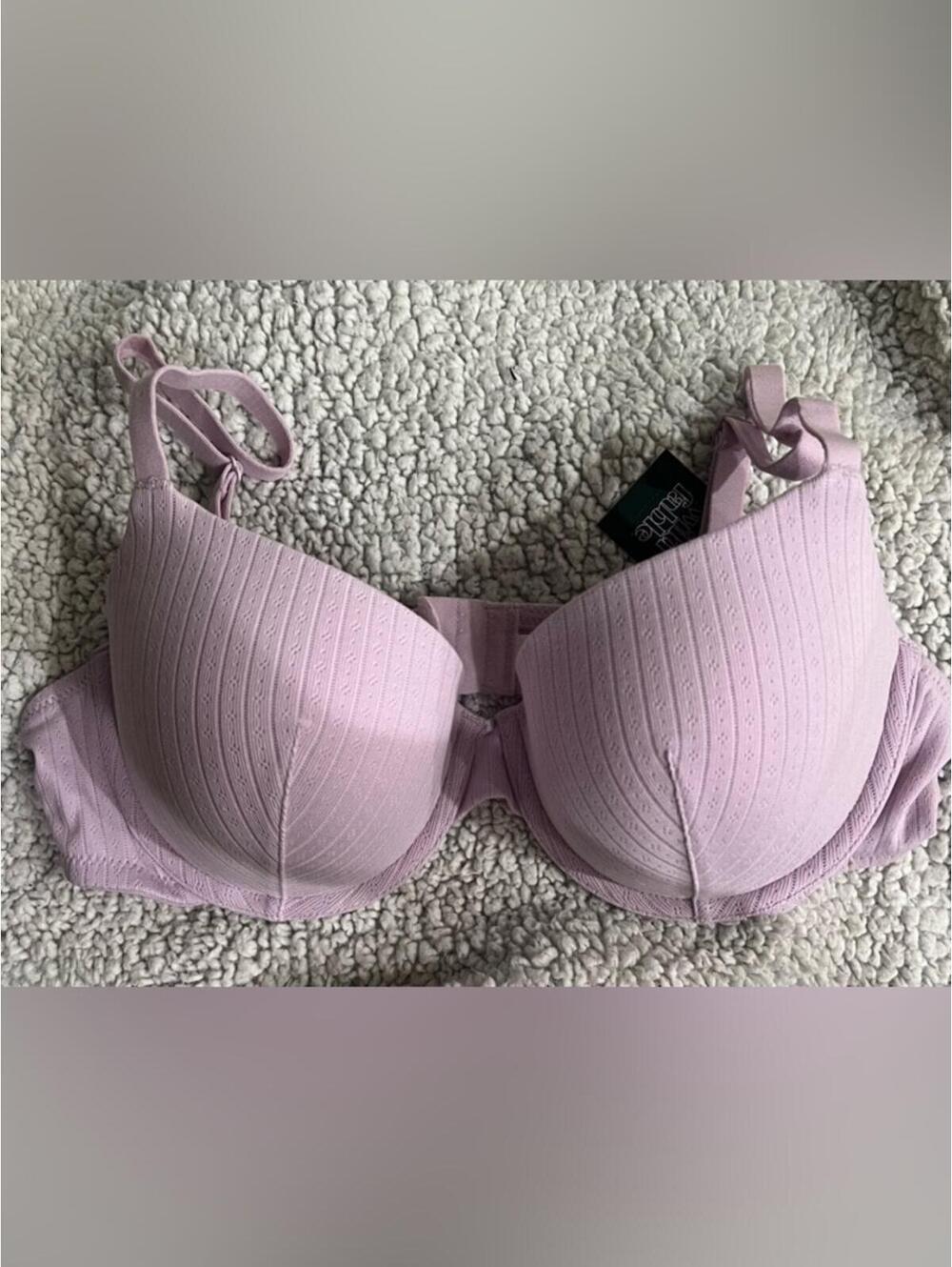 wild fable Pale Lavender Textured Underwire Bra 38B